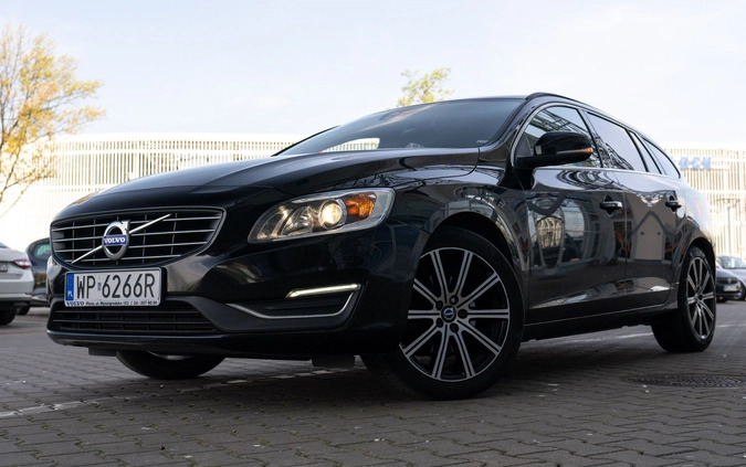 Volvo V60 cena 65900 przebieg: 183000, rok produkcji 2017 z Płock małe 497